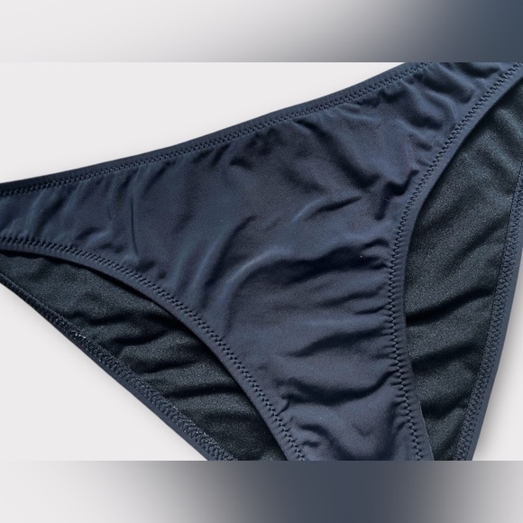Rhythm. Brand for Free People Cheeky Hi-Cut Bikini Swimsuit Bottoms in Black s L - Picture 3 of 6